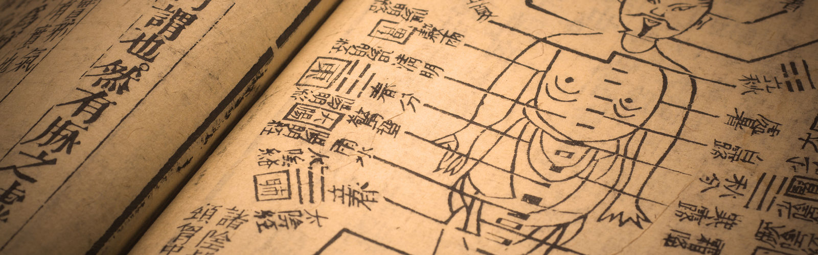 Ancien traité chinois d'acupuncture et de médecine taoïste